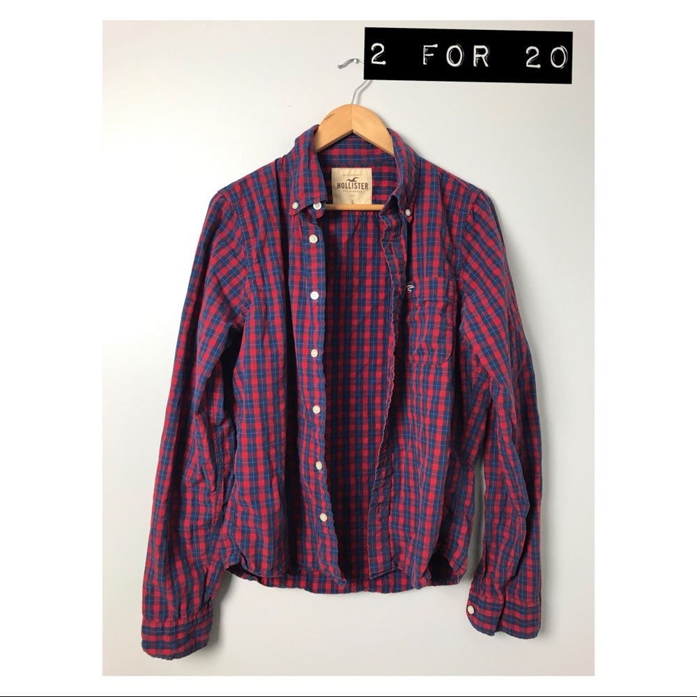 Hollister button down L